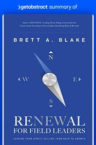 Summary of RENEWAL for Field Leaders by Brett Blake