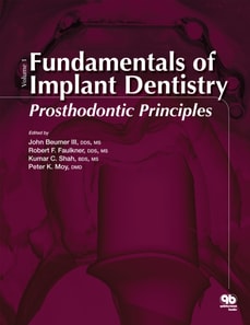 Fundamentals of Implant Dentistry, Volume 1