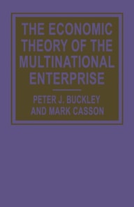 Economic Theory of the Multinational Enterprise