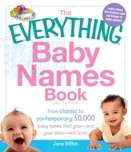 Everything Baby Names Book