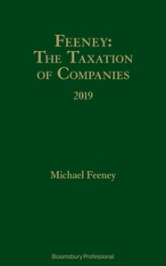 Feeney: The Taxation of Companies 2019
