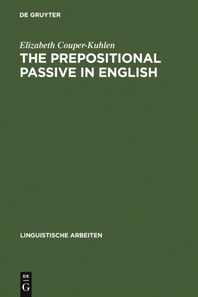 prepositional passive in English