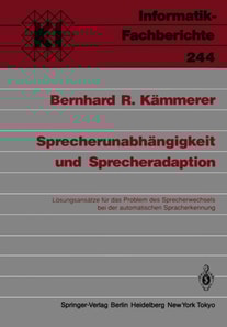 Sprecherunabhängigkeit und Sprecheradaption