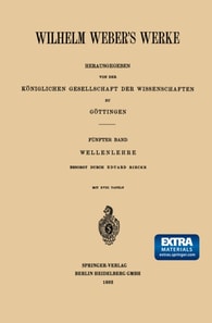 Wilhelm Weber’s Werke
