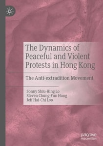 Dynamics of Peaceful and Violent Protests in Hong Kong