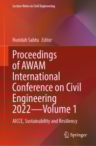Proceedings of AWAM International Conference on Civil Engineering 2022-Volume 1
