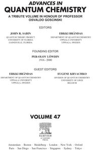 Advances in Quantum Chemistry