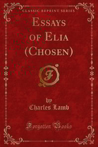 Essays of Elia (Chosen)