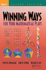 Winning Ways for Your Mathematical Plays, Volume 4