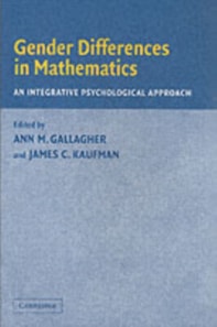 Gender Differences in Mathematics