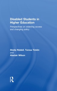 Disabled Students in Higher Education