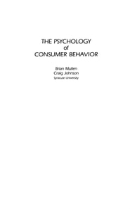Psychology of Consumer Behavior