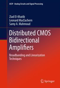 Distributed CMOS Bidirectional Amplifiers