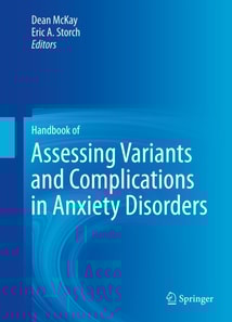 Handbook of Assessing Variants and Complications in Anxiety Disorders