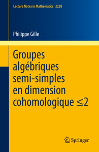 Groupes algébriques semi-simples en dimension cohomologique ≤2