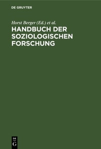 Handbuch der soziologischen Forschung
