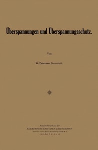 Überspannungen und Überspannungsschutz