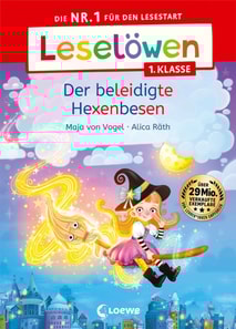 Leselöwen 1. Klasse - Der beleidigte Hexenbesen