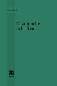 Gesammelte Schriften