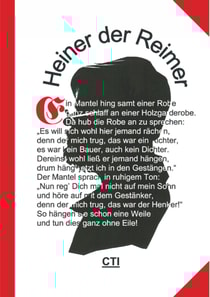 Heiner der Reimer (1) - Eine Anthologie