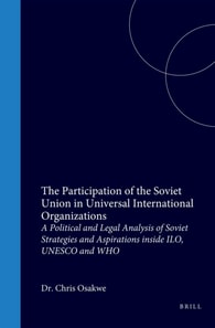 Participation of the Soviet Union in Universal International Organizations