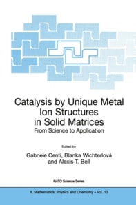 Catalysis by Unique Metal Ion Structures in Solid Matrices