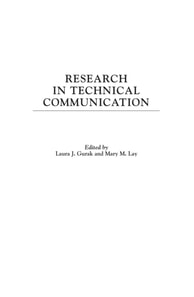 Research in Technical Communication