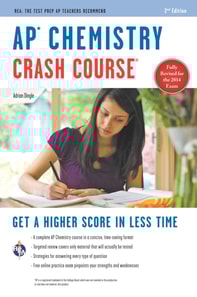 AP Chemistry Crash Course Book + Online