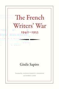 French Writers' War, 1940-1953