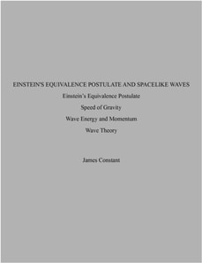 Einstein's Equivalence Postulate and Spacelike Waves