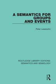Semantics for Groups and Events