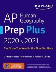 AP Human Geography Prep Plus 2020 & 2021