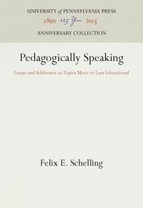 Pedagogically Speaking