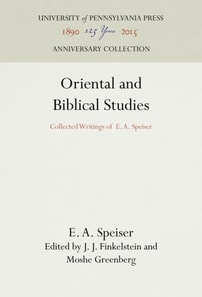 Oriental and Biblical Studies