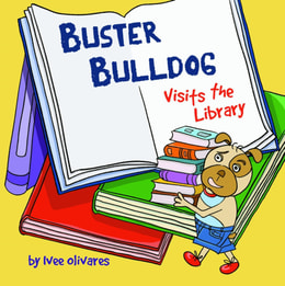 Buster Bulldog Visits the Library