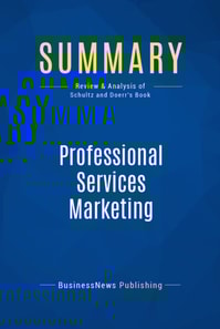 Summary: Professional Services Marketing
