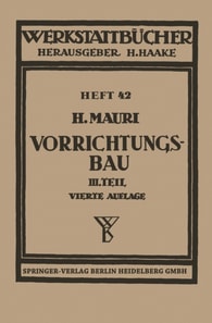 Der Vorrichtungsbau
