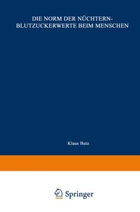 Die Norm der Nüchtern-Blutzuckerwerte beim Menschen