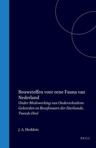Bouwstoffen voor eene Fauna van Nederland