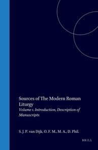 Sources of the Modern Roman liturgy