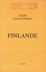 Etudes economiques de l'OCDE : Finlande 1970