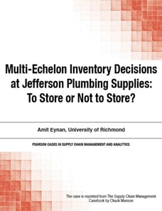 Multi-Echelon Inventory Decisions at Jefferson Plumbing Supplies