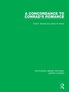 Concordance to Conrad's Romance
