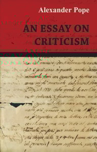 Essay on Criticism