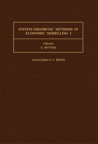 System-Theoretic Methods in Economic Modelling I
