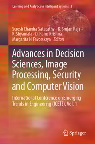 Advances in Decision Sciences, Image Processing, Security and Computer Vision