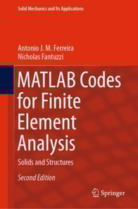 MATLAB Codes for Finite Element Analysis