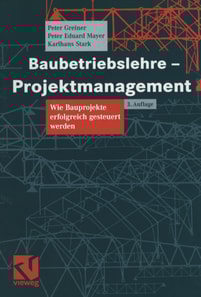 Baubetriebslehre - Projektmanagement