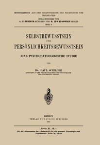Selbstbewusstsein und Persönlichkeitsbewusstsein