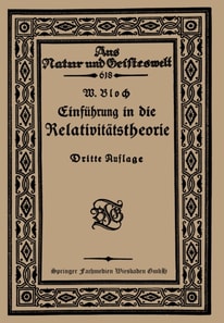Einführung in die Relativitätstheorie